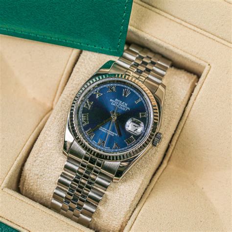 2003 rolex datejust blue|rolex datejust blue dial price.